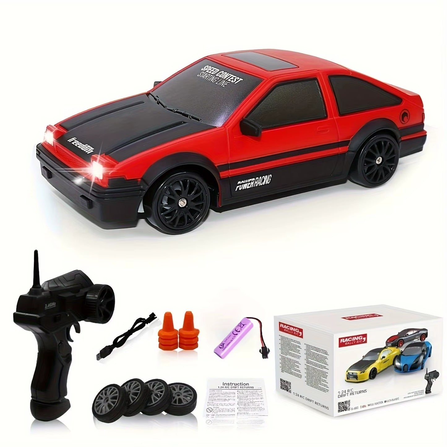 RC DRIFT HONDA SCALE 1:24
